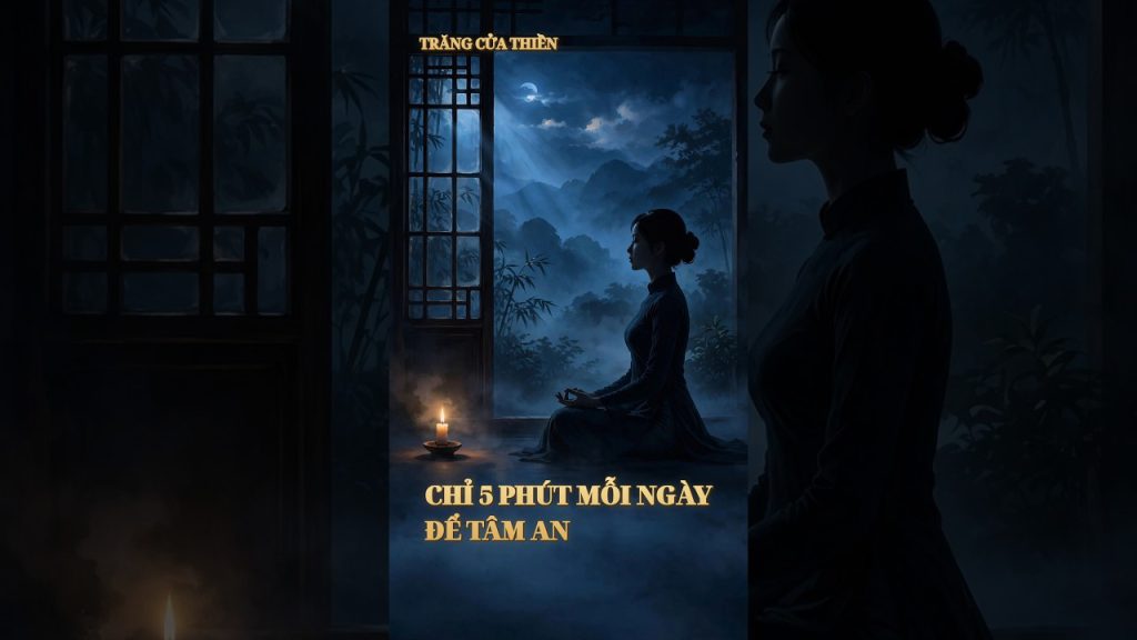 Cách thiền thở cho người mới bắt đầu | 5 phút mỗi ngày để tâm an | Trăng Cửa Thiền